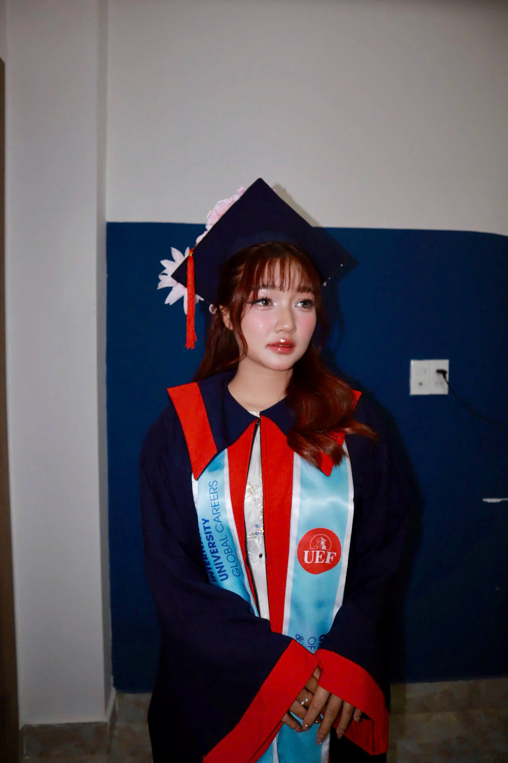 Kết quả makeup kỷ yếu Minh Anh
