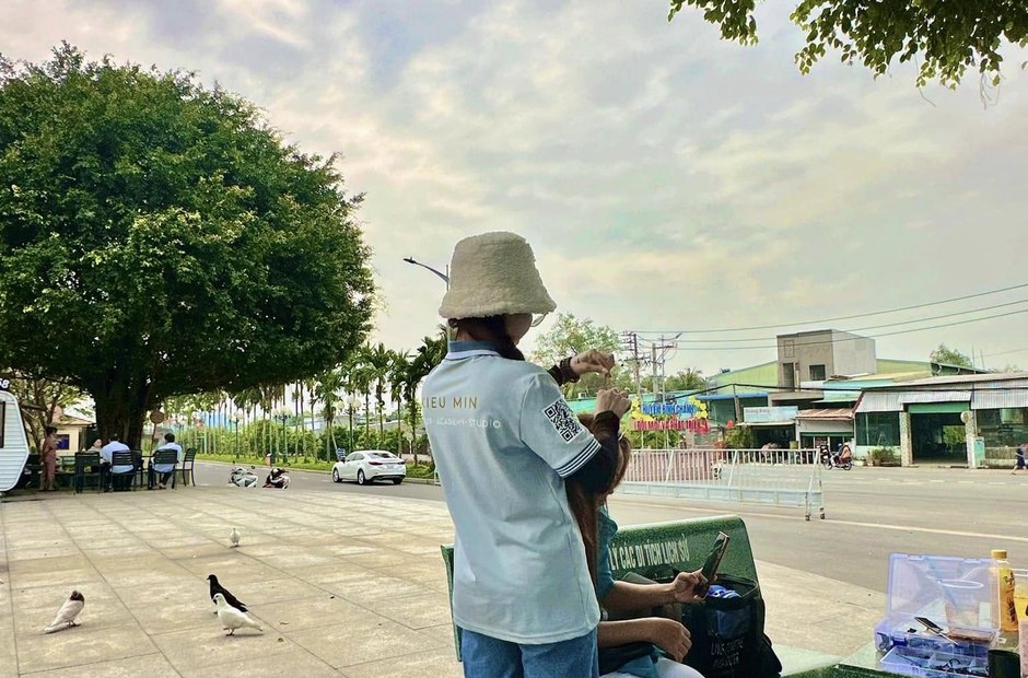 Một buổi đi làm ngoài trời