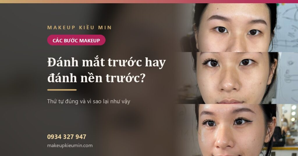 Makeup Kiều Min — banner cac buoc makeup