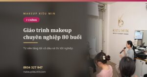 Makeup Kiều Min — banner giao trinh makeup 80 buoi