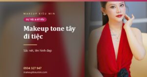 Ảnh bài viết makeup tone tây đi tiệc của Makeup Kiều Min