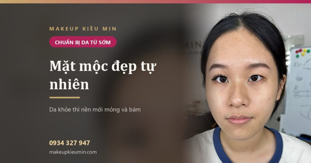 Mặt mộc đẹp tự nhiên
