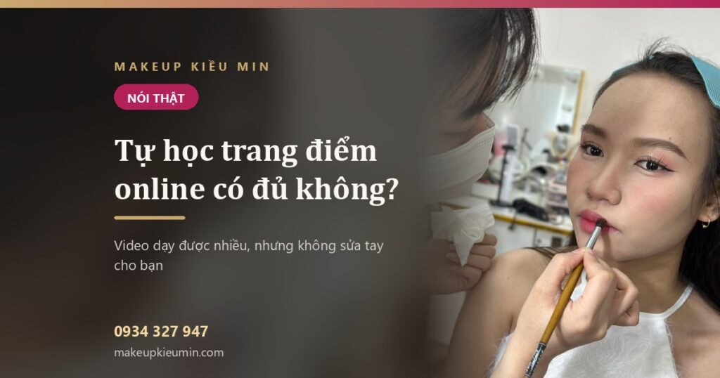 Makeup Kiều Min — banner tu hoc trang diem online