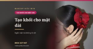Cách tạo khối cho mặt dài và gò má cao — ngắn mặt mà không lộ vệt