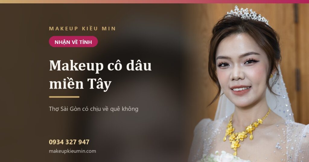 Makeup Kiều Min — makeup co dau mien tay banner
