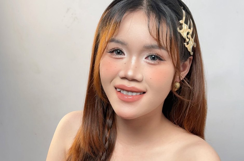 Lớp nền mịn nhìn gần