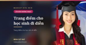 Trang điểm cho học sinh đi múa, văn nghệ — lên đèn sân khấu không bị nhợt