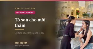 Cách tô son cho môi thâm — lên đúng màu mà không phải tô dày